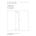 COMBO - Post - LED 7W IP54 3000K H45 D9 cm