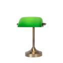 Banker - Stolná lampa - E14 W22cm H30cm - Zelená