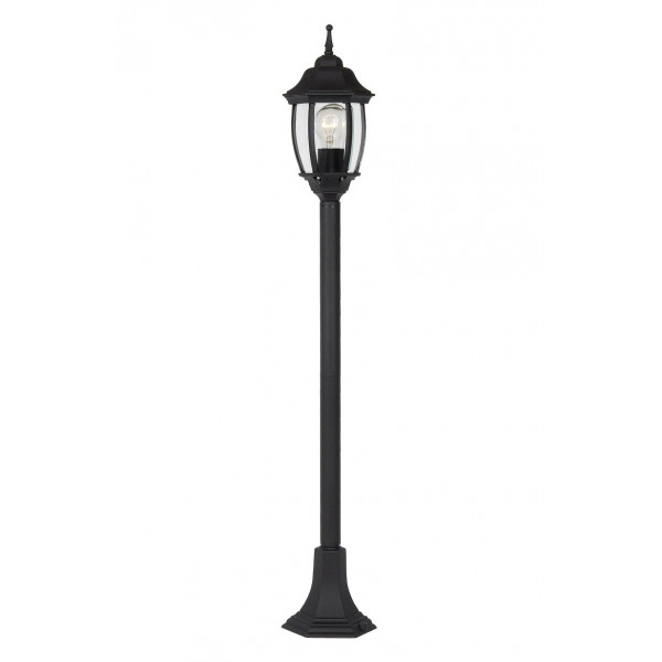 Vonkajšie svietidlo - H110cm E27/60W - Čierna