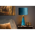 VELVET Table lamp E27/40W H47cm Blue