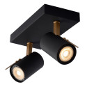 GRONY Ceiling Spotlight 2xGu10/5W  Black/Gold