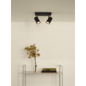 GRONY Ceiling Spotlight 2xGu10/5W  Black/Gold