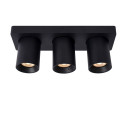 NIGEL Ceiling spotlight 3xGU10/5W Black