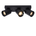 NIGEL Ceiling spotlight 3xGU10/5W Black