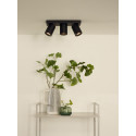 NIGEL Ceiling spotlight 3xGU10/5W Black