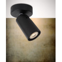 XYRUS - Stropné svetidlo - GU10/5W incl. DTW D9 H12.5cm - Čierna (old 23954/05/30)
