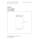 DELTO LED - Stropné svietidlo - GU10/5W (old 09915/05/31) - Biela