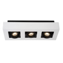 XIRAX - Stropné svietidlo - 3xGU10/5W LED  DTW - Biela - (old 09119/15/31)