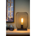 MESH - Stolová lampa - E27/60W H32.5 cm - čierna