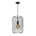 ESMEE - Závesné svietidlo - 1xE27 60W - čierna