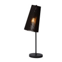 NORALIE - Stolová lampa - E27 40W - čierna