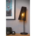 NORALIE - Stolová lampa - E27 40W - čierna