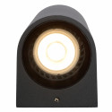 ZARO Wall spotlight Bathroom Round Black