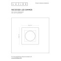 RECESSED LED WALL DIMMER