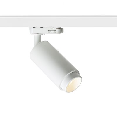RENDL OPTIMUS na trojokruh. lištu biela 230V LED GU10 9W 10 50°