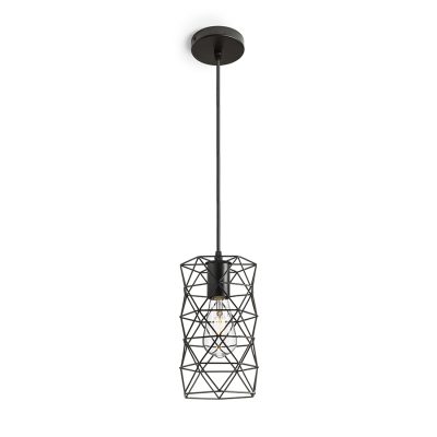 RENDL ILUSIA závesná čierna 230V LED E27 15W