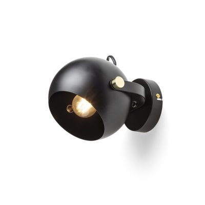 RENDL AGNETA prisadená čierna 230V LED E27 11W