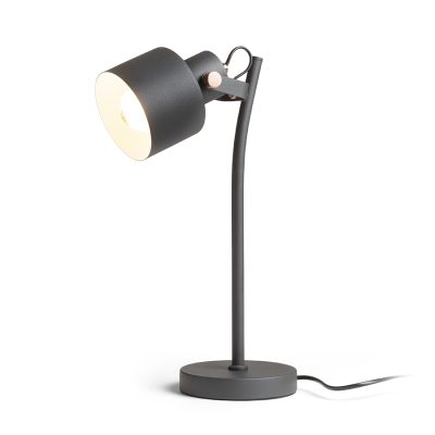 RENDL CELEIA STOLNÁ matná čierna česaná meď 230V LED E27 11W