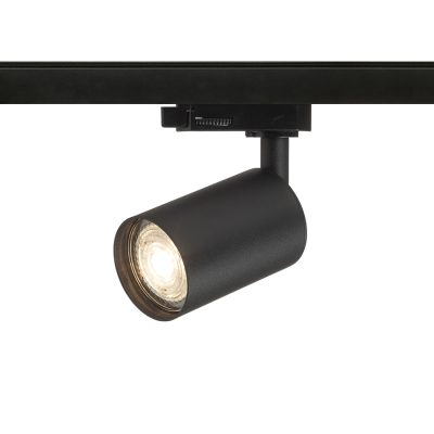 RENDL DUDE na trojokruh. lištu čierna 230V LED GU10 9W