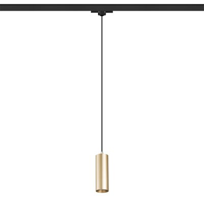 RENDL MAVRO na trojokruh. lištu závesná zlatá 230V LED 12W 38° 3000K