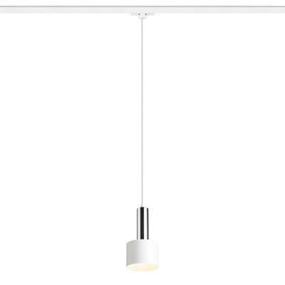 RENDL GIULIA 12 na trojokruh. lištu biela chróm 230V LED E27 11W
