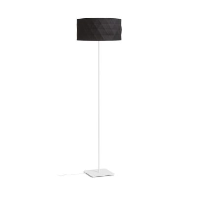 RENDL CORTINA/JAKARANDA stojanová čierna/biela textil/kov 230V LED E27 15W