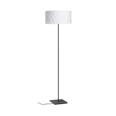 RENDL CORTINA/JAKARANDA stojanová biela/čierna textil/kov 230V LED E27 15W