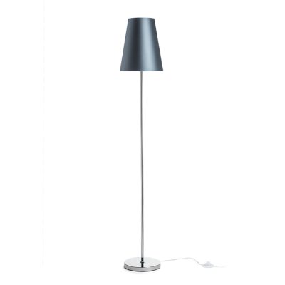RENDL NYC/CONNY 25 stojanová Monaco petrolejová/strieborné PVC/chróm 230V LED E27 15W