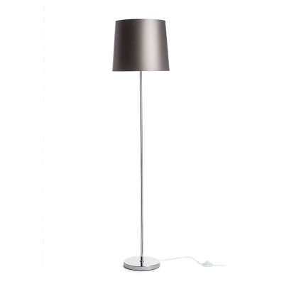 RENDL NYC/CONNY 35 stojanová Monaco holubia sivá/strieborné PVC/chróm 230V LED E27 15W