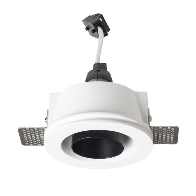 RENDL DAYTONA nakláňacia sadrová/čierna 230V LED GU10 8W