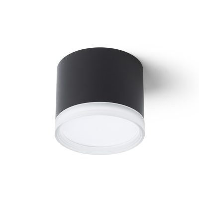 RENDL MEMA stropná čierna satinovaný akrylát 230V LED GX53 7W
