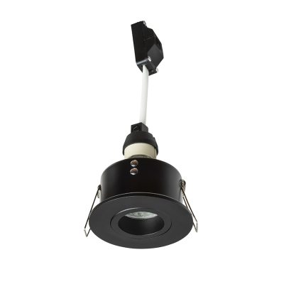 RENDL GALO R zápustná čierna 230V LED GU10 9W IP65