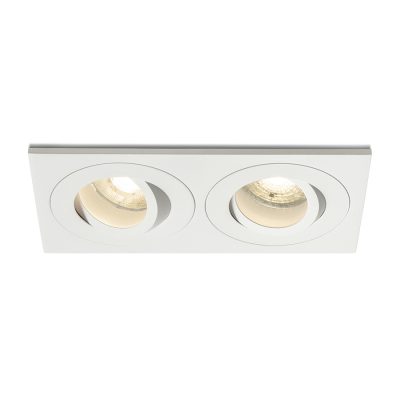 RENDL GALO II zápustná biela 230V LED GU10 9W IP65
