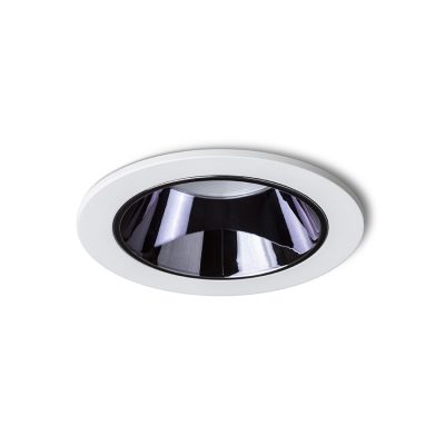 RENDL ANSEL zápustná biela čierny chróm 230V LED 12W 60° 3000K