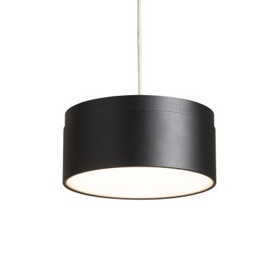 RENDL SFERA DIMM závesná čierna 230V LED 15+9W 3000K