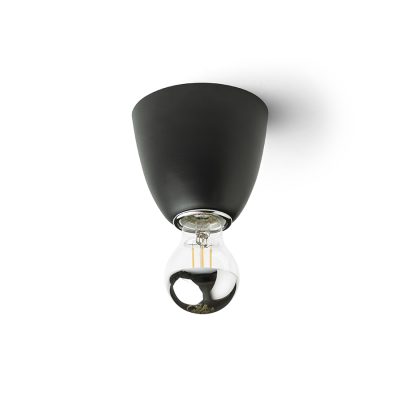 RENDL REACH stropná čierna 230V LED E27 11W