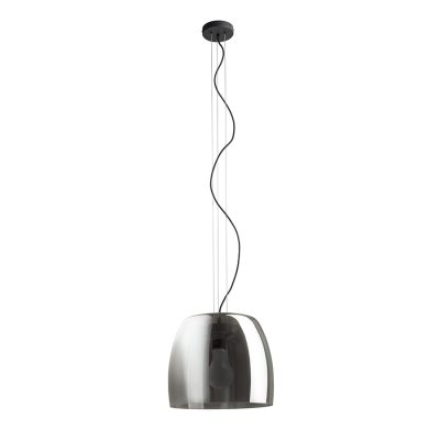 RENDL ORLANDO 35 závesná dymové sklo/čierna 230V LED E27 24W