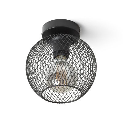 RENDL COSIR 18 stropná čierna 230V LED E27 11W