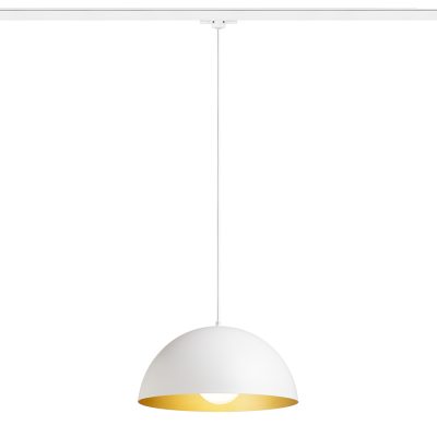 RENDL GLADYS 40 na trojokruh. lištu biela/zlatá 230V LED E27 15W