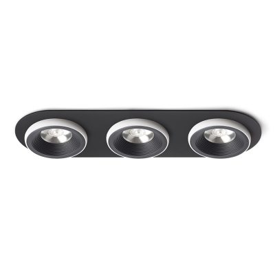 RENDL SHARM R III zápustná čierna/biela 230V LED 3x10W 24° 3000K