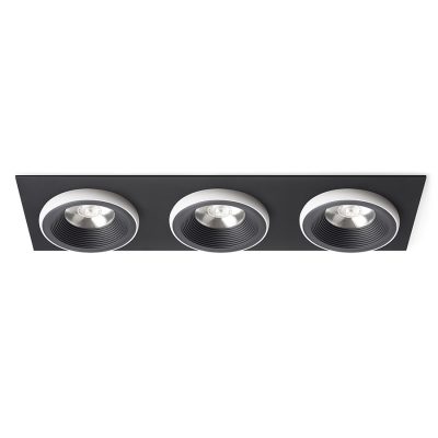 RENDL SHARM SQ III zápustná čierna/biela 230V LED 3x10W 24° 3000K