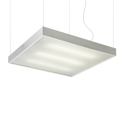 RENDL STRUCTURAL 55x55 závesná česaný hliník 230V 2G11 3x36W