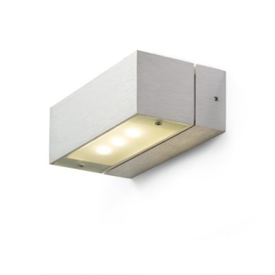RENDL ADVANTAGE III nástenná hliník 230V/350mA LED 3x1W 3000K