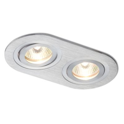 RENDL BIZZ II výklopná česaný hliník 12V GU5,3 2x50W