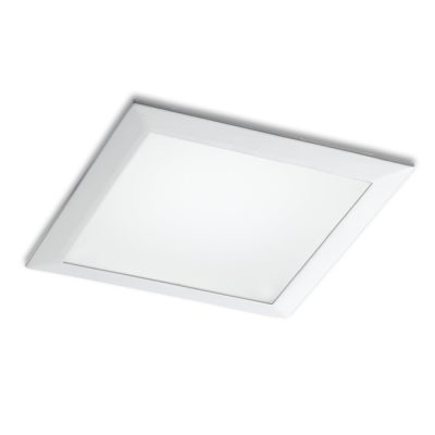 RENDL SEEYOU 15 štvorcová zápustná biela 230V/350mA LED 16W 3000K