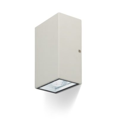 RENDL DIXIE 10x16 nástenná biela 230V LED 2x5W 84° IP54 3000K