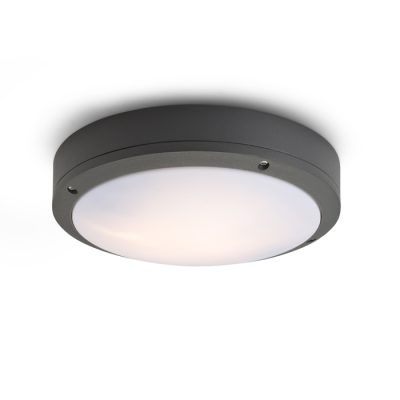 RENDL SONNY stropná antracitová 230V LED E27 2x15W IP54