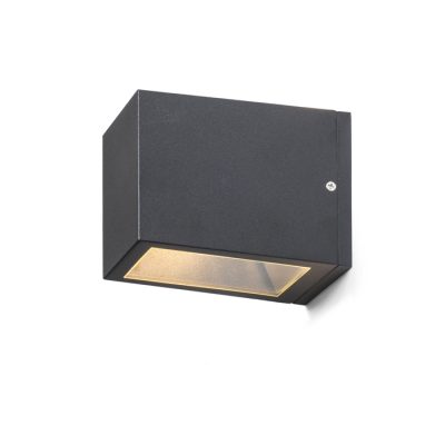 RENDL CABOX II nástenná antracitová 230V LED E27 15W IP54