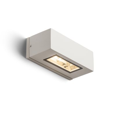 RENDL WOOP nástenná biela 230V R7s 78mm 12W IP54