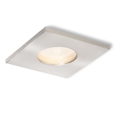 RENDL SPLASH SQ zápustná matný nikel 230V LED GU10 8W IP65